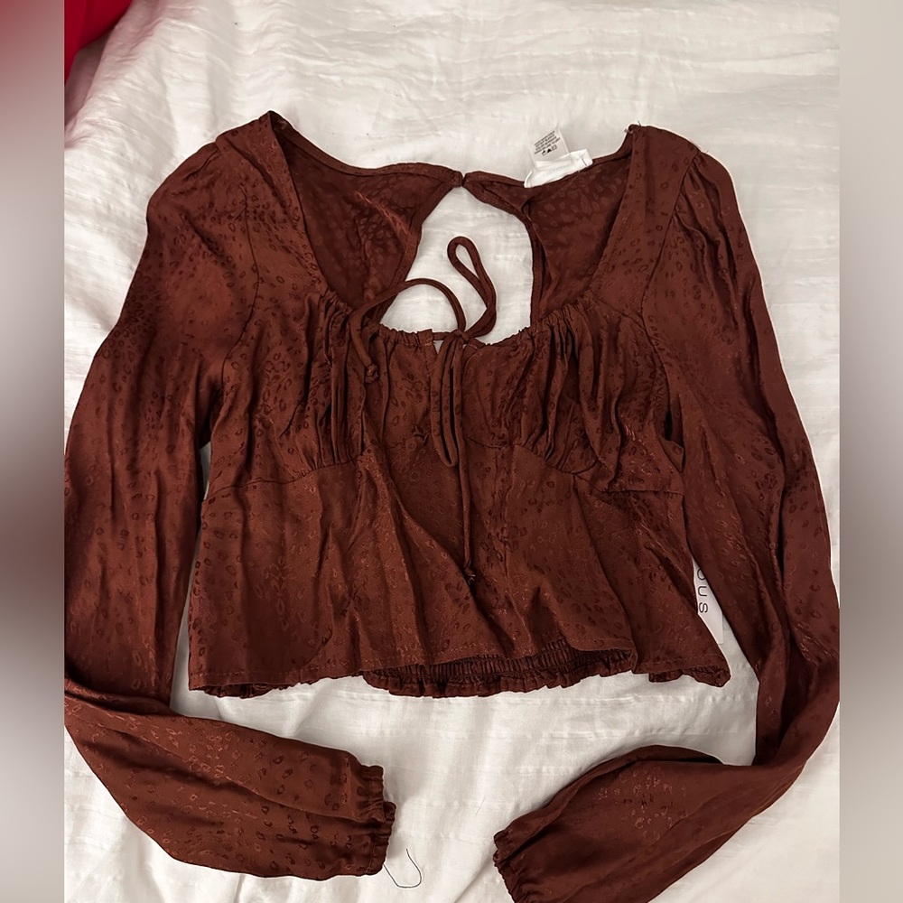 Animal Print Blouse